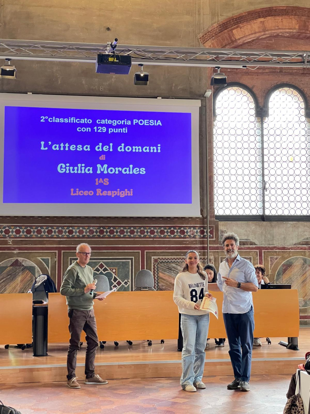 I vincitori della categoria Poesia 